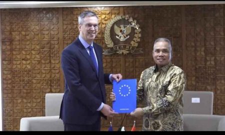 Dubes UE Vincent Temui Hafizs Tohir Bahas Ekonomi, Keamanan dan Geopolitik