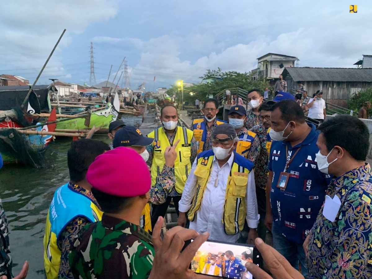 Banjir Rob Semarang, Basuki Instruksikan Penanganan Cepat