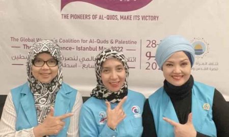 Dukung  Palestina, Srikandi Gelora Hadiri Konferensi Global Womens Coalition for Quds and Palestine di Turki