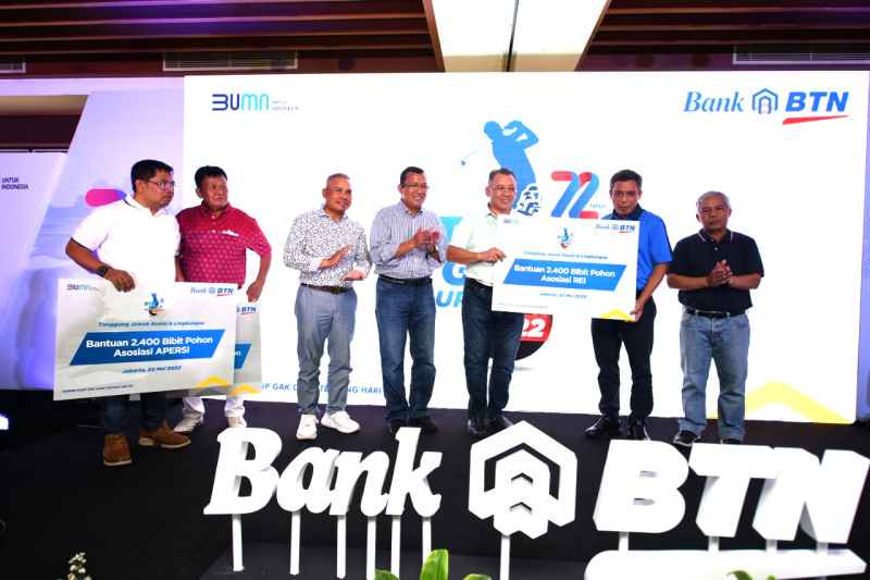 BTN Golf Tournament 2022 Sumbang 7.200 Pohon BTN Golf Tournament 2022 Sumbang 7.200 Pohon