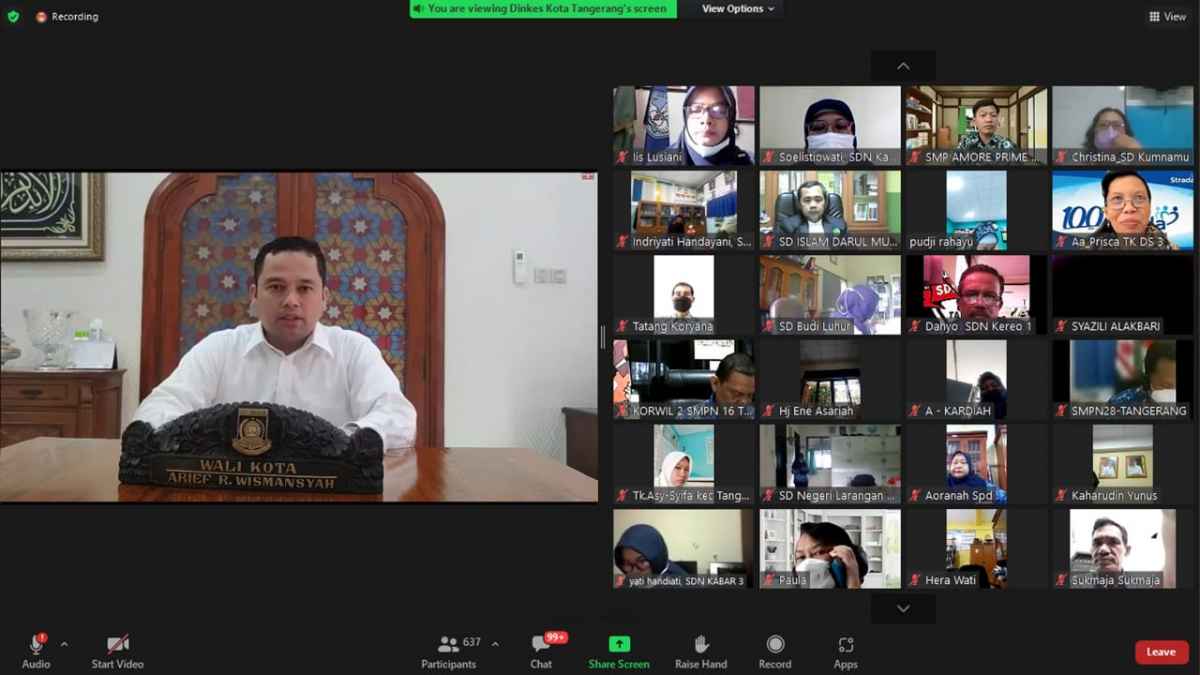 Cegah Hepatitis Akut, Pemkot Tangerang Minta Perketat Prokes di Sekolah