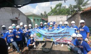 Bantu Warga Miskin, WAG Perbaiki Rumah Warga Desa Kedung Dalem