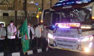 Kloter Pertama 389 Jamaah Haji Kabupateng Tangerang Berangkat