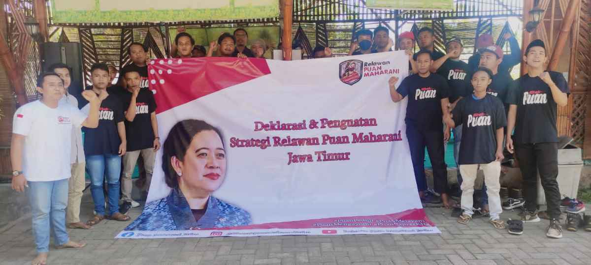 Relawan Jatim Bergerak Dukung Puan Capres 2024 Relawan Jatim Bergerak Dukung Puan Capres 2024