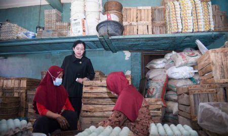 Bangkitkan UMKM Brebes, Puan Borong Telur Asin