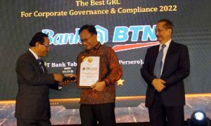 BTN Raih The Best GRC For Corporate Governance Award 2022