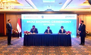 Krakatau Steel-Posco Investasikan Rp52,5 Triliun Guna Produksi Baja Mobil Listrik dan IKN