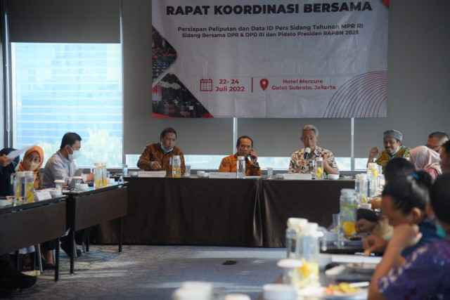 Biro Pemberitaan Parlemen DPR Siapkan Gladi Kotor Pidato Nota Keuangan RAPBN 2022