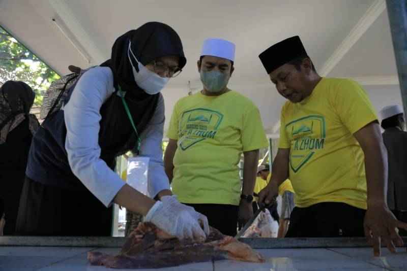 DKP Kota Tangerang Terjunkan Dokter Hewan Awasi Pemotongan Ternak Kurban