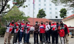 Bangkitkan Nasionalisme, Puluhan Komunitas Honda Rayakan HUT Kemerdekaan RI