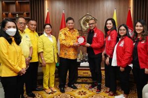 Pertemuan Golkar-PSI Untungkan Pencapresan Airlangga Hartarto Pertemuan Golkar-PSI Untungkan Pencapresan Airlangga Hartarto