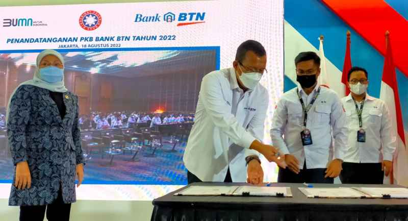 PKB Ditandatangani, Manajemen Dan SP BTN Semakin Solid