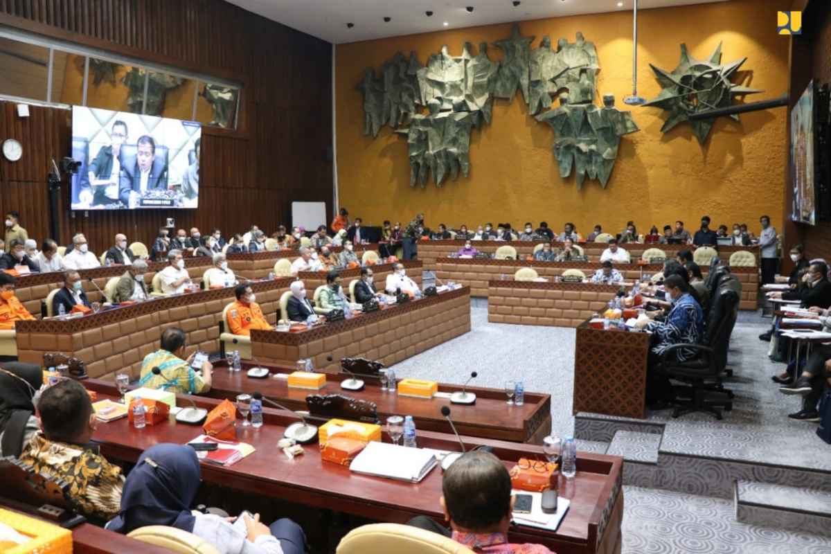 DPR Ketok  Anggaran PUPR Rp125,2 Triliun Pada 2023