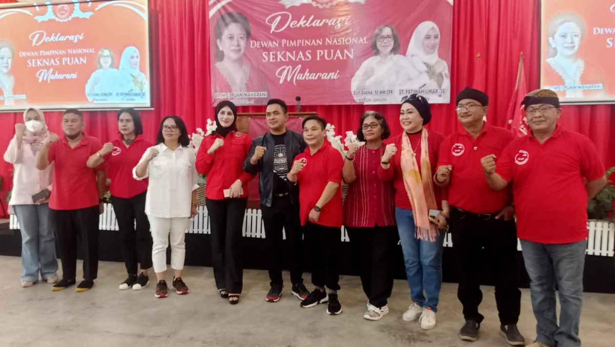 Lantik Pengurus DKI Jakarta, Seknas Puan Maharani Siap Gaet Kaum Perempuan dan Milenial Lantik Pengurus DKI Jakarta, Seknas Puan Maharani Siap Gaet Kaum Perempuan dan Milenial