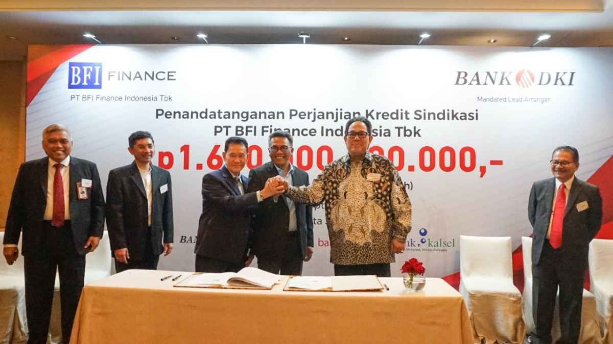 Bank DKI Pimpin Kredit Sindikasi untuk BFI Finance Senilai Rp.1,6 Triliun Bank DKI Pimpin Kredit Sindikasi untuk BFI Finance Senilai Rp.1,6 Triliun