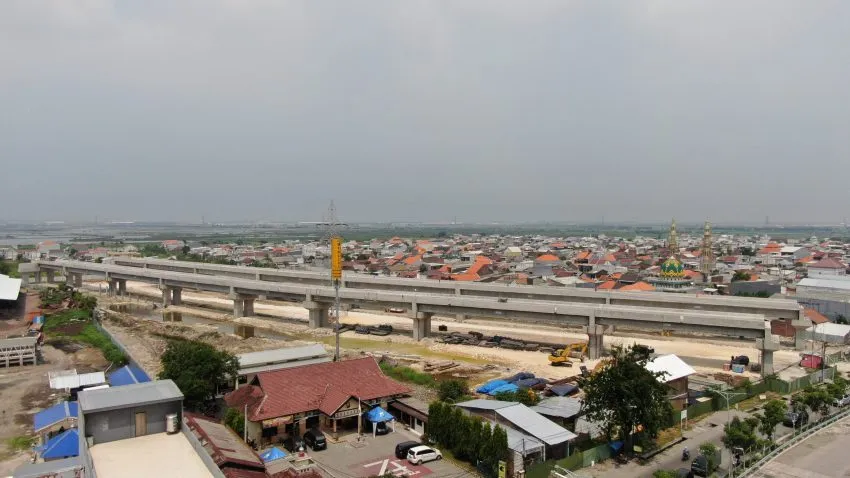 Oktober 2022, DSABM: Progres Proyek JLLB Surabaya Capai 44 persen DSABM