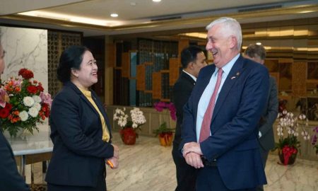 Bilateral Meeting dengan Puan, Ketua DPR Inggris Sampaikan Dukacita Atas Tragedi Kanjuruhan