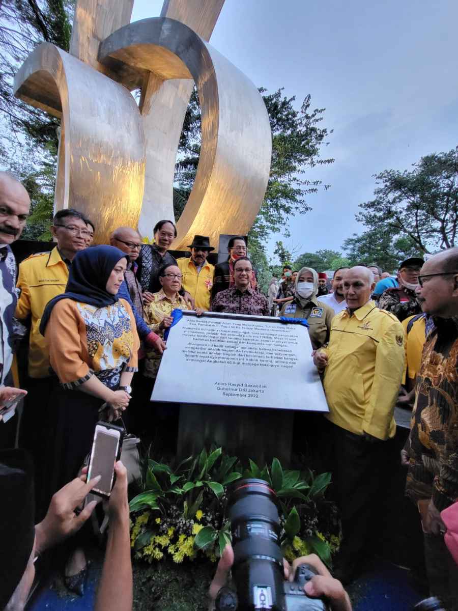 Fahira Idris Berterima Kasih pada Anies Telah Relokasi Monumen 66 Fahira Idris Berterima Kasih pada Anies Telah Relokasi Monumen 66