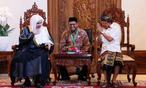 Temui Gubernur Bali, Sekjen Liga Muslim Syekh Al-Issa Berharap Forum R20 Bisa Damaikan Dunia