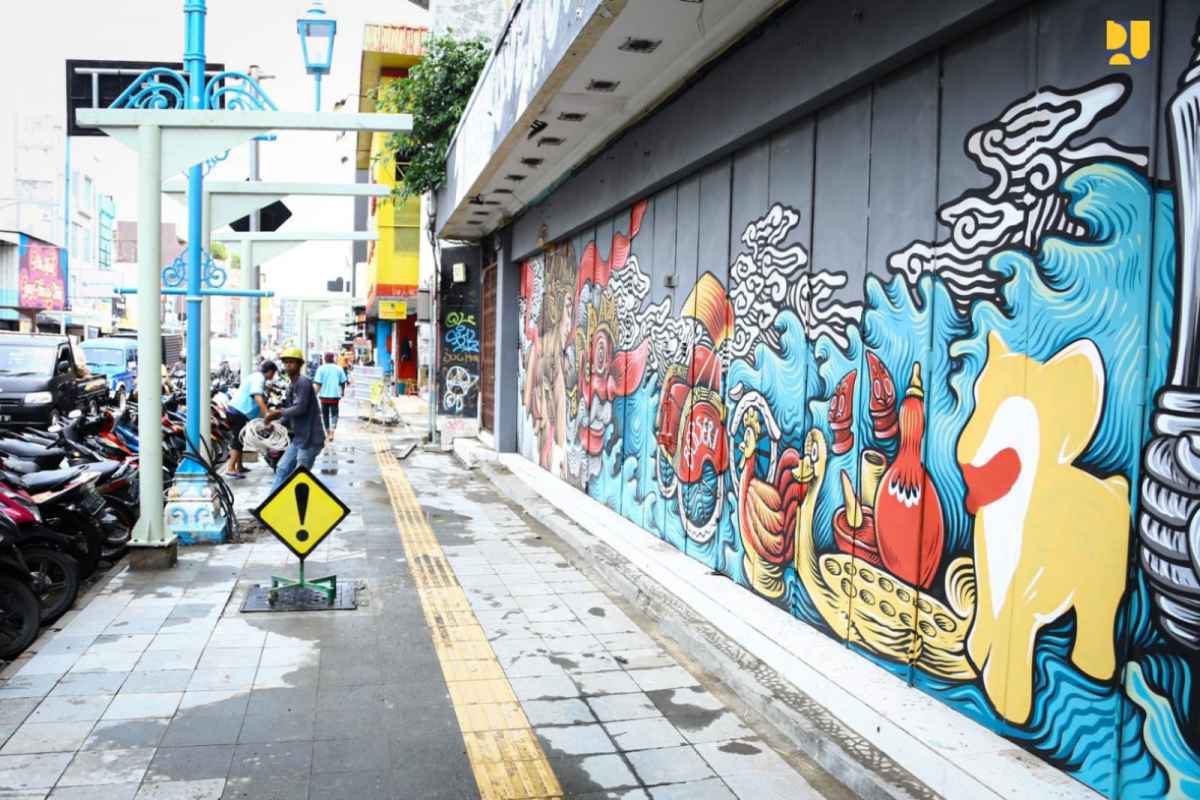 Telan Rp31,6 Miliar, PUPR: Pedestrian Kota Surakarta Selesai Desember 2022 PUPR Kawasan Pedesterian