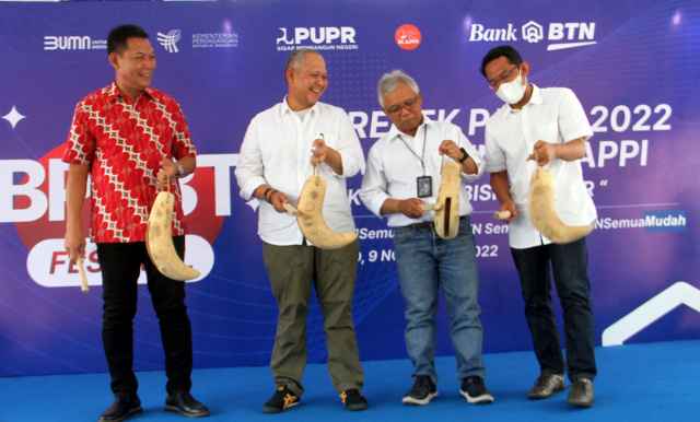 BTN Menjawab Kebutuhan Rumah Pedang Pasar
