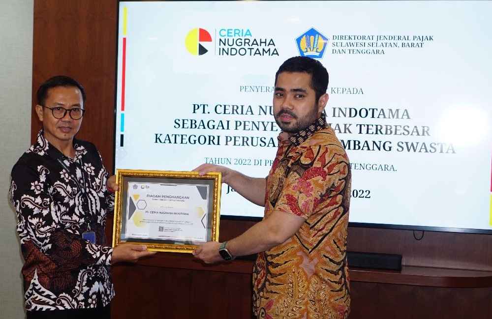 Pemerintah Apresiasi Kontribusi Pajak CNI Group Pemerintah Apresiasi Kontribusi Pajak CNI Group
