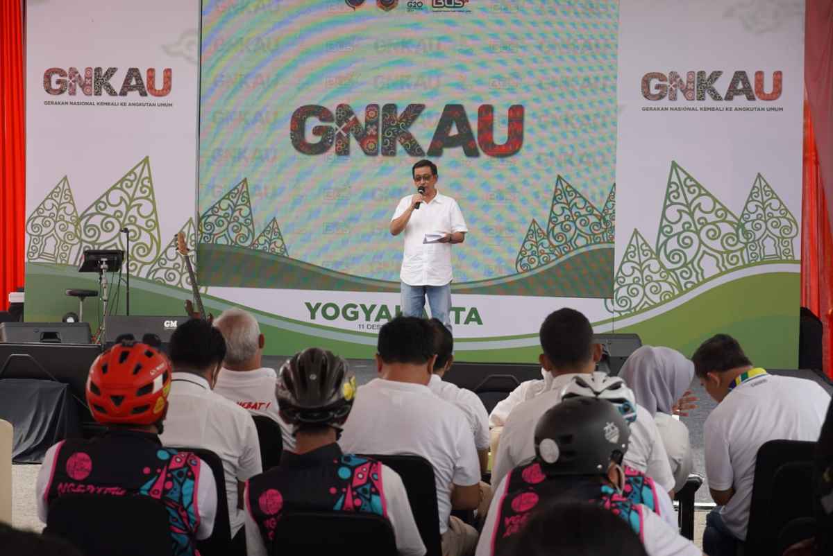 Kemenhub Kampanyekan Gerakan Nasional Kembali ke Angkutan Umum