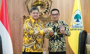 Ridwan Kamil  Jadi Magnet Suara Golkar dan Airlangga Hartarto
