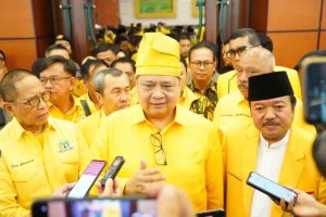 Ketua umum Golkar Airlangga Hartarto mengunjungi kadernya di Provinsi Keppri, Sumatera/Foto: Humas Golkar