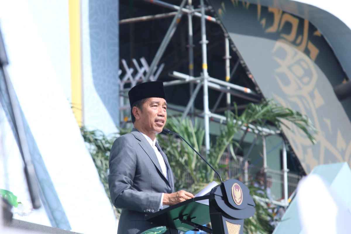 Buka Puncak 1 Abad NU, Jokowi: Pemerintah Dukung NU Bangun Peradaban Dunia