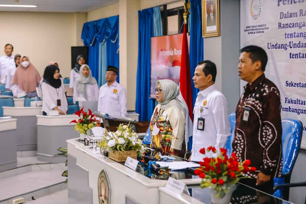 Komite IV DPD RI Libatkan UPNVY Bahas RUU Penjaminan