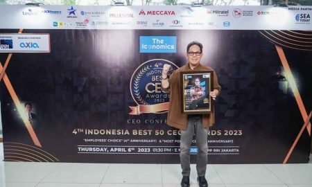Sukses Pimpin Bank DKI Tumbuh Pesat, Fidri Arnaldy Raih Indonesia Best 50 CEO Awards 2023