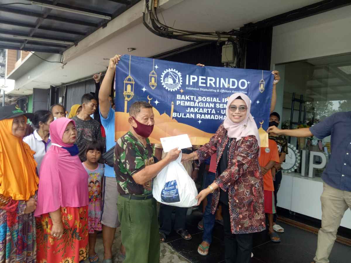 Baksos Ramadhan, IPERINDO Bagikan 200 Paket Sembako Untuk Warga Jakarta Utara