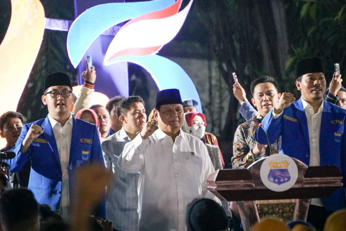 Prabowo: Saat Kritis, PMII Tampil Berkali-Kali untuk Selamatkan Bangsa