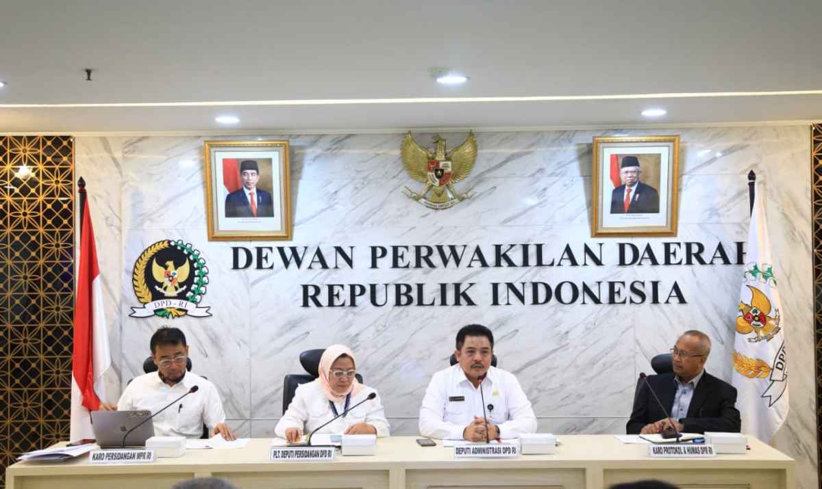 Setjen DPD, MPR dan DPR RI Rapat Matangkan Persiapan Sidang Tahunan 16 Agustus