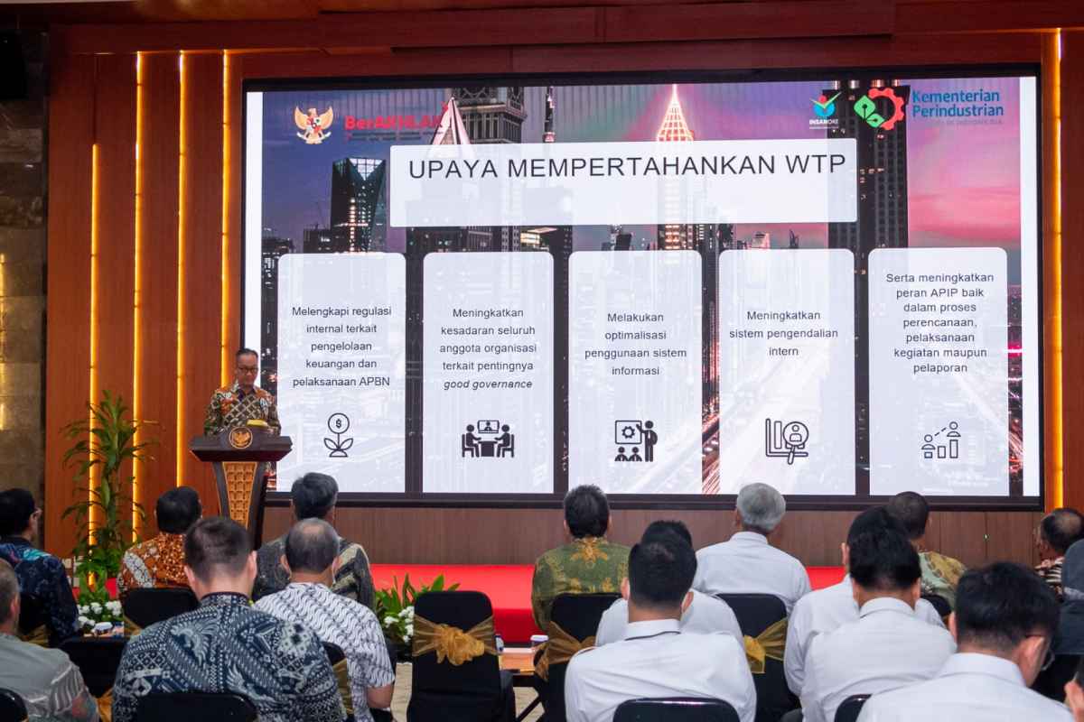 Meski Raih WTP, Kemenperin Akan Tindaklanjuti Rekomendasi BPK