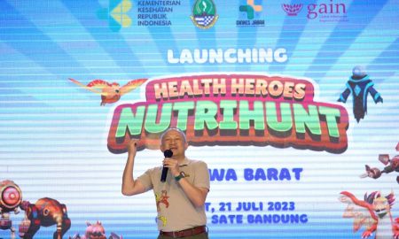 Sekda Setiawan Luncurkan Aplikasi Health Heroes Nutrihunt Se-Jawa Barat
