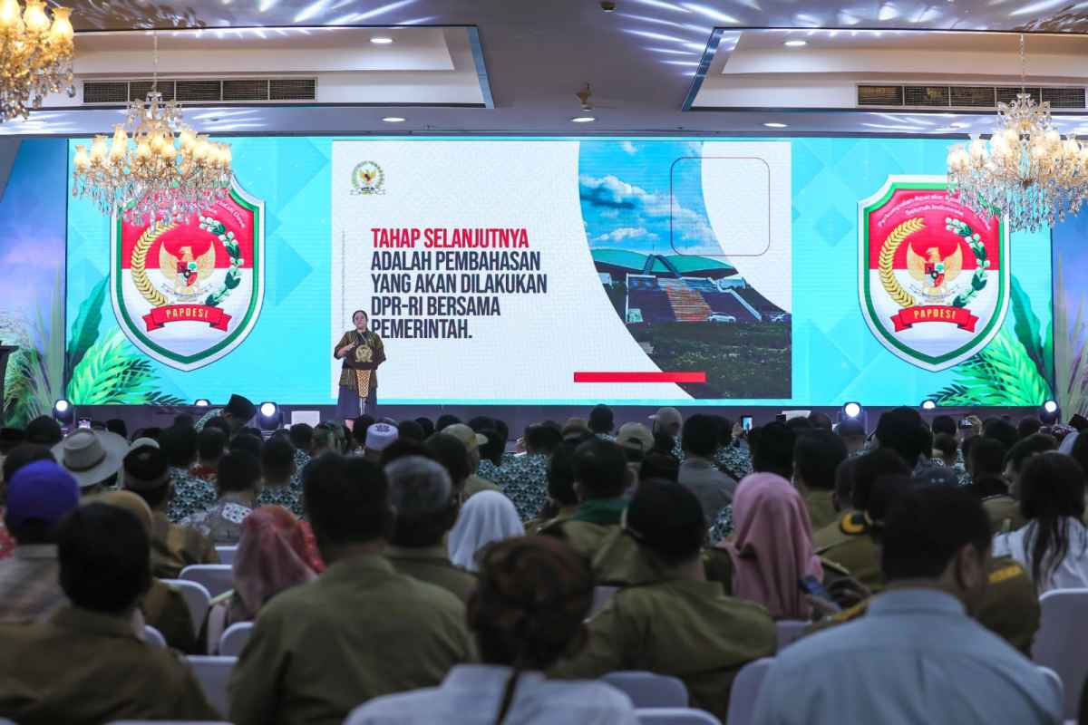 Hadiri Rakernas PAPDESI Bareng Ganjar, Puan Tegaskan Komitmen DPR untuk Revisi UU Desa Hadiri Rakernas PAPDESI Bareng Ganjar, Puan Tegaskan Komitmen DPR untuk Revisi UU Desa