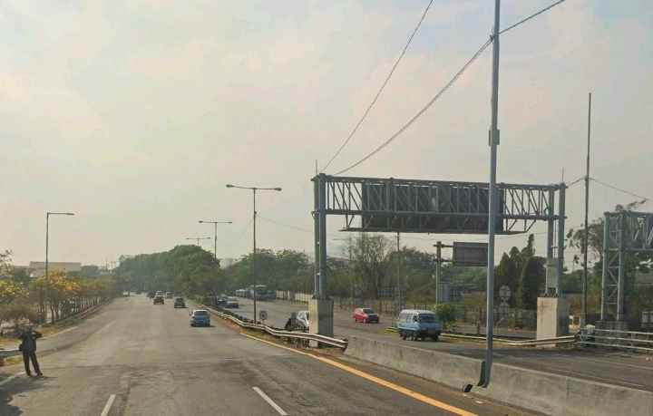 Progres Pembetonan Jalan Dupak Exit Tol Surabaya-Gresik Capai 66,639%