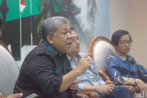 Dialektika Demokrasi dengan tema “Peran DPR Kawal Tahapan Pemilu Usai Pendaftaran Capres”