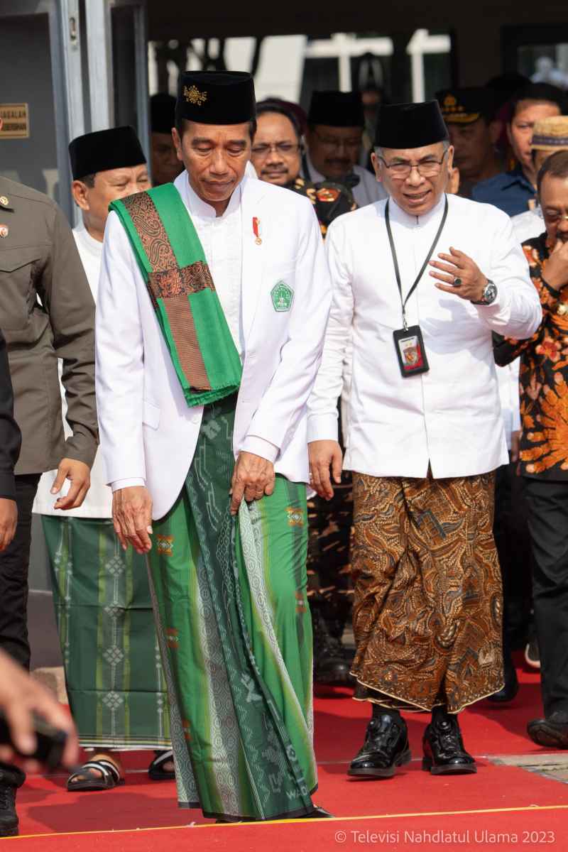 Silaturahim Presiden Jokowi dengan Kiai Sepuh di HBNO Tak Singgung Politik Praktis Silaturahim Presiden Jokowi dengan Kiai Sepuh di HBNO Tak Singgung Politik Praktis