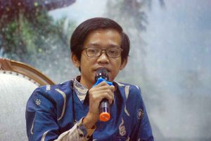 Dialektika Demokrasi dengan tema “Peran DPR Kawal Tahapan Pemilu Usai Pendaftaran Capres”
