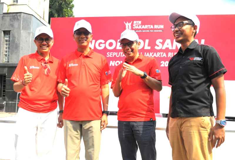 BTN Jakarta Run Dukung Gerakan Jakarta Hijau