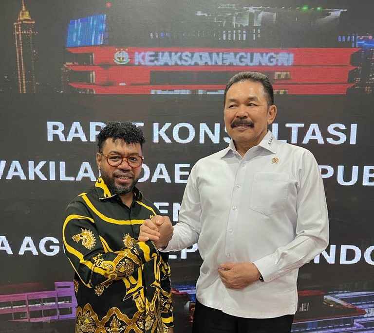 Soal OTT di Sorong, Senator Filep Sampaikan 4 Hal Penting ke Jaksa Agung Soal OTT di Sorong, Senator Filep Sampaikan 4 Hal Penting ke Jaksa Agung