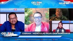 Sambut Pilpres 2024, Fahri Hamzah Optimistis Prabowo-Gibran Menang Satu Putaran Diskusi yang dipandu Ketua Bidang Kerjasama dan Hubungan Antar Lembaga Ratu Ratna Damayani ini juga menghadirkan Ketua Dewan Penasehat Partai Solidaritas Indonesia (PSI) dan Direktur Eksekutif IndoBarometer Muhammad Qodari/Foto: Tangkapan Layar