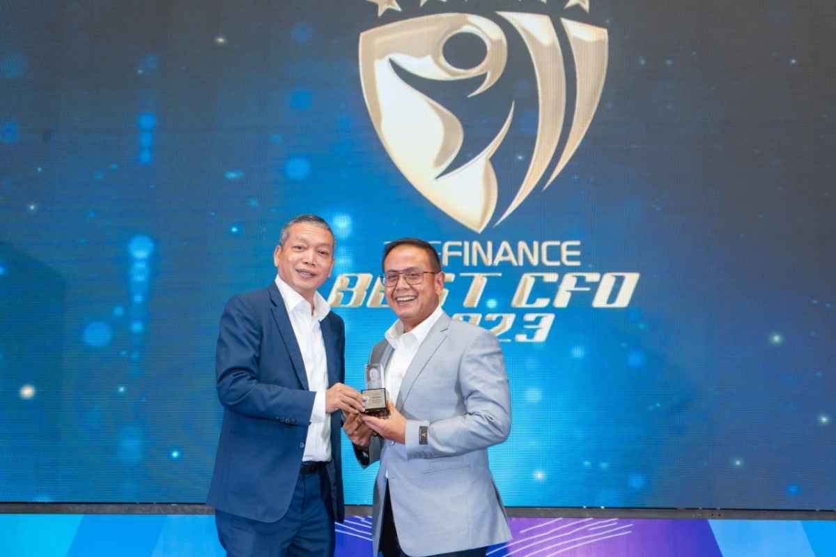 Lagi, Direktur Keuangan dan Strategi Bank DKI, Romy Wijayanto Penghargaan Sebagai The Best CFO