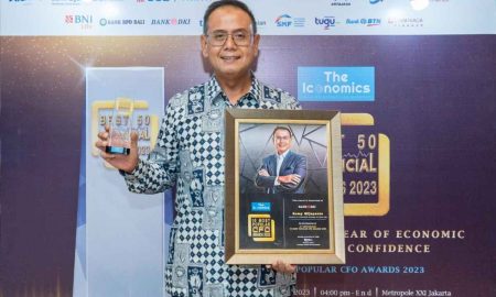 Romy Wijayanto, Direktur Keuangan-Strategi Bank DKI Sabet Penghargaan Sebagai 10 Most Popular CFO 2023