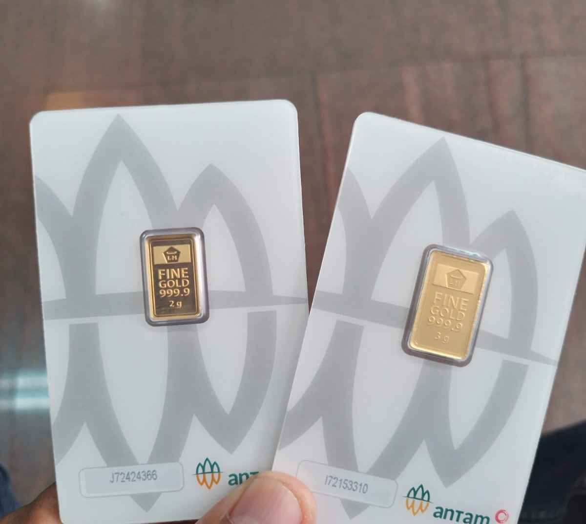 Hari Ini, Harga Emas Antam Rp1,107 Juta/Gram