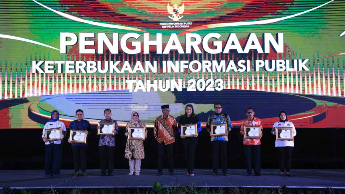 DPD Sukses Raih Peringkat Pertama Penghargaan Informasi Publik