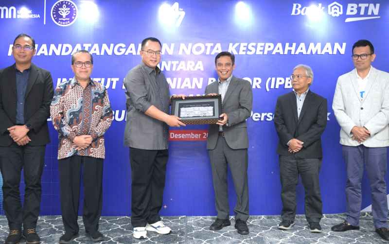Perkuat Layanan Perbankan Bank BTN Gandeng IPB Perkuat Layanan Perbankan Bank BTN Gandeng IPB